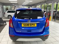 USED 2018 18 VAUXHALL MOKKA X 1.4i Turbo Elite Nav SUV 5dr Petrol Auto Euro 6 (140 ps) AEGEAN BLUE / BLACK JASMINE LEATHER TRIM / DUAL ZONE CLIMATE / HEATED FRONT SEATS / ELECTRIC WINDOWS / POWERFOLD MIRRORS / AUTOMATIC LIGHTS / CRUISE CONTROL / SPEED LIMITER / FRONT AND REAR SENSORS / DAB / BLUETOOTH / USB / SCREEN PROJECTION / SATNAV / PRIVACY GLASS / 18" ALLOY WHEELS / SERVICE HISTORY