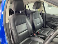 USED 2018 18 VAUXHALL MOKKA X 1.4i Turbo Elite Nav SUV 5dr Petrol Auto Euro 6 (140 ps) AEGEAN BLUE / BLACK JASMINE LEATHER TRIM / DUAL ZONE CLIMATE / HEATED FRONT SEATS / ELECTRIC WINDOWS / POWERFOLD MIRRORS / AUTOMATIC LIGHTS / CRUISE CONTROL / SPEED LIMITER / FRONT AND REAR SENSORS / DAB / BLUETOOTH / USB / SCREEN PROJECTION / SATNAV / PRIVACY GLASS / 18" ALLOY WHEELS / SERVICE HISTORY