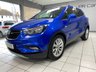 USED 2018 18 VAUXHALL MOKKA X 1.4i Turbo Elite Nav SUV 5dr Petrol Auto Euro 6 (140 ps) AEGEAN BLUE / BLACK JASMINE LEATHER TRIM / DUAL ZONE CLIMATE / HEATED FRONT SEATS / ELECTRIC WINDOWS / POWERFOLD MIRRORS / AUTOMATIC LIGHTS / CRUISE CONTROL / SPEED LIMITER / FRONT AND REAR SENSORS / DAB / BLUETOOTH / USB / SCREEN PROJECTION / SATNAV / PRIVACY GLASS / 18" ALLOY WHEELS / SERVICE HISTORY