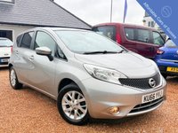 2016 NISSAN NOTE 1.2 Acenta Premium Hatchback 5dr Petrol Manual Euro 6 (s/s) (80 ps) &pound;5995.00