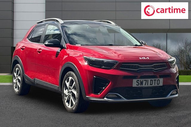 View our Kia Stonic 1.0 T-GDi MHEV GT-Line S SUV 5dr Petrol Hybrid Manual Euro 6 (s/s) (118 bhp) Reverse Camera, Front / Rear Parking Sensors, Android Auto / Apple CarPlay, Touchscreen Navigation, 17In Alloys