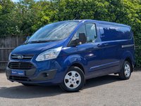 USED 2016 16 FORD TRANSIT CUSTOM 2.2 TDCi 270 Limited Panel Van 5dr Diesel Manual L1 H1 (186 g/km, 123 bhp) NO VAT+Low Miles+Aircon+Alloys