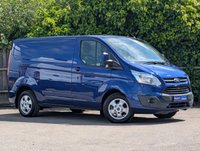 USED 2016 16 FORD TRANSIT CUSTOM 2.2 TDCi 270 Limited Panel Van 5dr Diesel Manual L1 H1 (186 g/km, 123 bhp) NO VAT+Low Miles+Aircon+Alloys