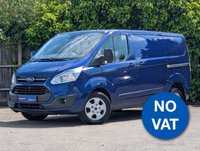 USED 2016 16 FORD TRANSIT CUSTOM 2.2 TDCi 270 Limited Panel Van 5dr Diesel Manual L1 H1 (186 g/km, 123 bhp) NO VAT+Low Miles+Aircon+Alloys