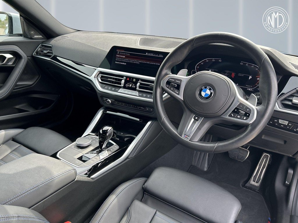 USED 2022 22 BMW 2 SERIES 2.0 220i M Sport Auto Euro 6 (s/s) 2dr 9.9%APR M SPORT PRO & COMF PCK