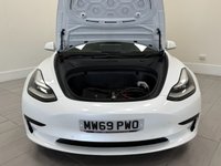USED 2020 69 TESLA Model 3 Standard Range Plus Saloon 4dr Electric Auto RWD (241 bhp) FIXED GLASS PAN ROOF + REVERSING CAMERA
