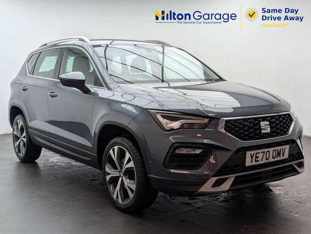 USED 2020 70 SEAT ATECA 1.5 Ateca SE Technology TSi Evo 5dr CLICK+COLLECT / HOME DELIVERY