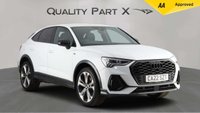 USED 2022 22 AUDI Q3 1.4 TFSIe 45 Black Edition Sportback 5dr Petrol Plug-in Hybrid S Tronic Euro 6 (s/s) 13kWh (245 ps) NEW STOCK