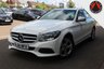 USED 2016 66 MERCEDES-BENZ C-CLASS 1.6 C200d SE Executive Edition Saloon 4dr Diesel Manual Euro 6 (s/s) (136 ps) - EURO 6 - ULEZ, &pound;20 TAX, SAT NAV, HTD/LEATHER, CRUISE, DAB, 17" ALLOYS, P/SENSORS, R/CAMERA, & BLUETOOTH