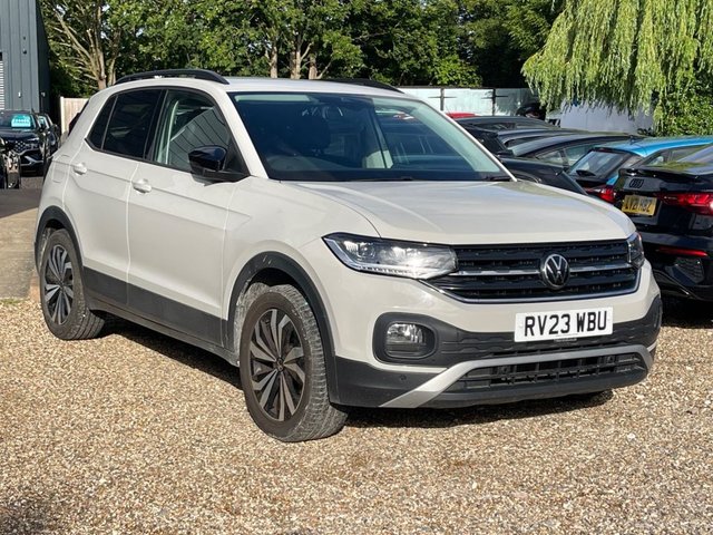 2023 23 VOLKSWAGEN T-CROSS 1.0 TSI Black Edition SUV 5dr Petrol Manual Euro 6 (s/s) (110 ps) 