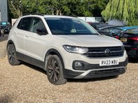 USED 2023 23 VOLKSWAGEN T-CROSS 1.0 TSI Black Edition SUV 5dr Petrol Manual Euro 6 (s/s) (110 ps) 