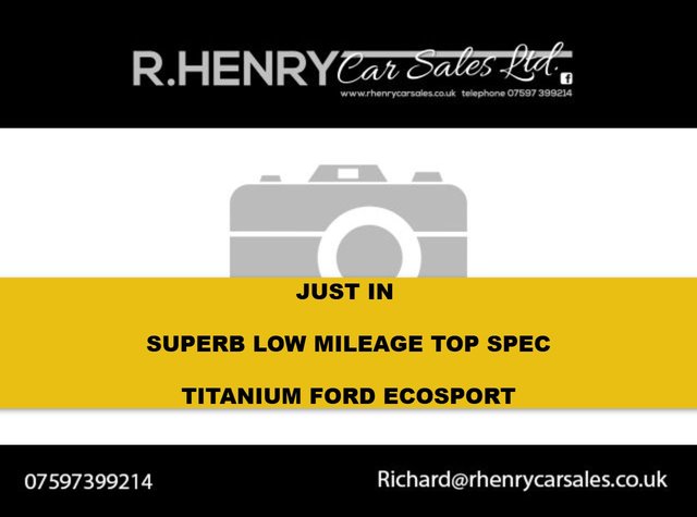 View our FORD ECOSPORT