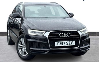 2017 AUDI Q3 2.0 TDI S line Edition SUV 5dr Diesel S Tronic quattro Euro 6 (s/s) (150 ps) &pound;11499.00