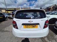 USED 2013 13 CHEVROLET AVEO 1.2 LS Euro 5 (s/s) 5dr LOW MILEAGE/ Â£35 ROAD TAX
