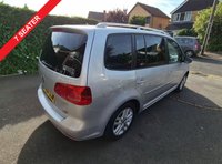 USED 2014 64 VOLKSWAGEN TOURAN 1.6 TDI SE MPV 5dr Diesel Manual Euro 5 (105 ps) 7 SEATS+CRUISE+F&R SENSORS