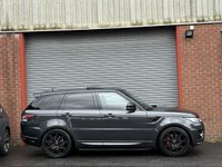 USED 2017 T LAND ROVER RANGE ROVER SPORT 3.0 SD V6 Autobiography Dynamic SUV 5dr Diesel Auto 4WD Euro 6 (s/s) (306 ps) BLACKPACK+PANROOF+LOADED