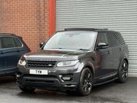 USED 2017 T LAND ROVER RANGE ROVER SPORT 3.0 SD V6 Autobiography Dynamic SUV 5dr Diesel Auto 4WD Euro 6 (s/s) (306 ps) BLACKPACK+PANROOF+LOADED
