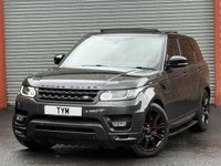 USED 2017 T LAND ROVER RANGE ROVER SPORT 3.0 SD V6 Autobiography Dynamic SUV 5dr Diesel Auto 4WD Euro 6 (s/s) (306 ps) BLACKPACK+PANROOF+LOADED