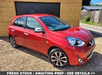 USED 2016 16 NISSAN MICRA 1.2 n-tec Hatchback 5dr Petrol CVT Euro 6 (80 ps) SHIRAZ RED / BLACK CLOTH TRIM / CLIMATE CONTROL / ELECTRIC WINDOWS / REMOTE CENTRAL LOCKING / AUTO LIGHTS / WIPERS / CRUISE CONTROL / SPEED LIMITER / FRONT AND REAR SENSORS / FM AM CD TUNER / BLUETOOTH / AUX / USD / SATNAV / PRIVACY GLASS / 16" ALLOY WHEELS