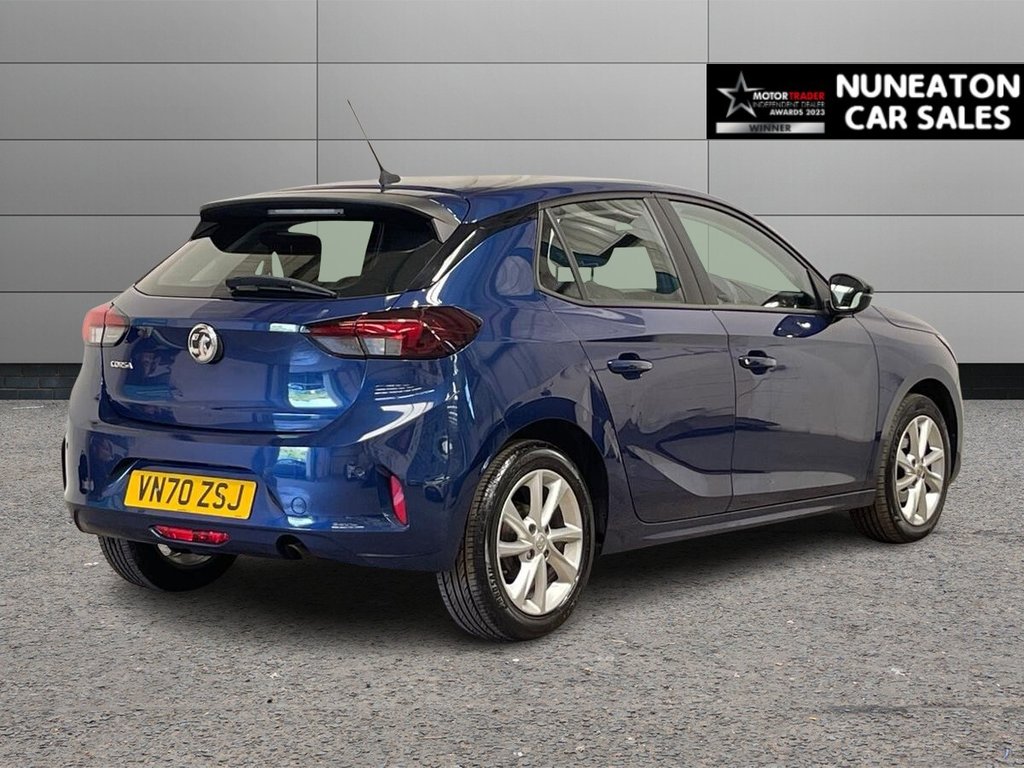 USED 2020 70 VAUXHALL CORSA 1.2 SE Nav Premium Hatchback 5dr Petrol Manual Euro 6 (75 ps) one owner from new