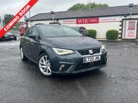 USED 2022 22 SEAT IBIZA 1.0 TSI FR Hatchback 5dr Petrol DSG Euro 6 (s/s) (110 ps) 
