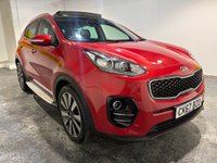 USED 2017 67 KIA SPORTAGE 1.7 CRDi 3 SUV 5dr Diesel DCT Euro 6 (s/s) (139 bhp) Panoramic Opening Roof-Sat Nav-Heated Leather-2 Keys