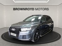 USED 2018 68 AUDI Q7 3.0 TDI V6 50 Black Edition SUV 5dr Diesel Tiptronic quattro Euro 6 (s/s) (286 ps) PAN ROOF+TECH PK+LEATHER+R-CAM