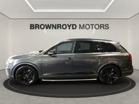 USED 2018 68 AUDI Q7 3.0 TDI V6 50 Black Edition SUV 5dr Diesel Tiptronic quattro Euro 6 (s/s) (286 ps) PAN ROOF+TECH PK+LEATHER+R-CAM