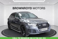 USED 2018 68 AUDI Q7 3.0 TDI V6 50 Black Edition SUV 5dr Diesel Tiptronic quattro Euro 6 (s/s) (286 ps) PAN ROOF+TECH PK+LEATHER+R-CAM