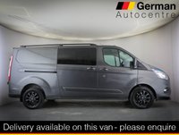 USED 2021 21 FORD TRANSIT CUSTOM 2.0 320 EcoBlue Limited Crew Van Double Cab 5dr Diesel Auto L2 H1 Euro 6 (s/s) (130 ps) **6 SEATER DIESEL AUTOMATIC**LWB