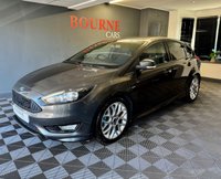 USED 2018 18 FORD FOCUS 1.0T EcoBoost ST-Line Hatchback 5dr Petrol Manual Euro 6 (s/s) (140 ps) SERVICE RECORDS - SAT NAV - APPLE CARPLAY-ANDROID AUTO - PARKING SENSORS - DAB RADIO