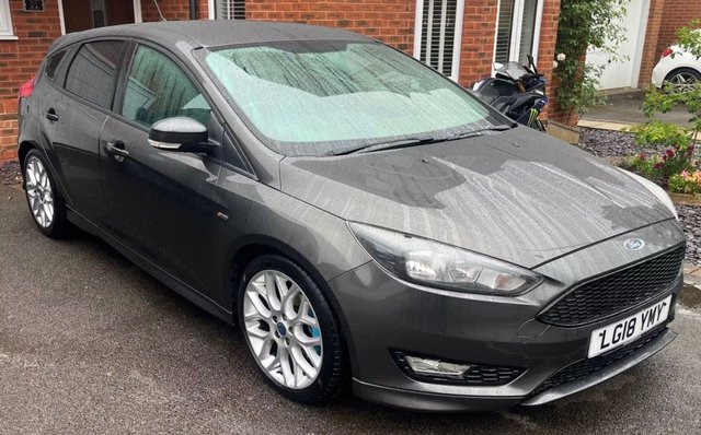 View our Ford Focus 1.0T EcoBoost ST-Line Hatchback 5dr Petrol Manual Euro 6 (s/s) (140 ps)