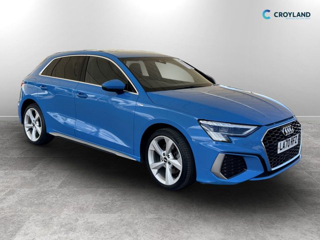 View our Audi A3 1.4 TFSIe 40 S line Sportback 5dr Petrol Plug-in Hybrid S Tronic Euro 6 (s/s) 13kWh (204 ps)