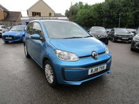 USED 2018 18 VOLKSWAGEN UP! 1.0 Move up! Hatchback 5dr Petrol Manual Euro 6 (s/s) (60 ps) 