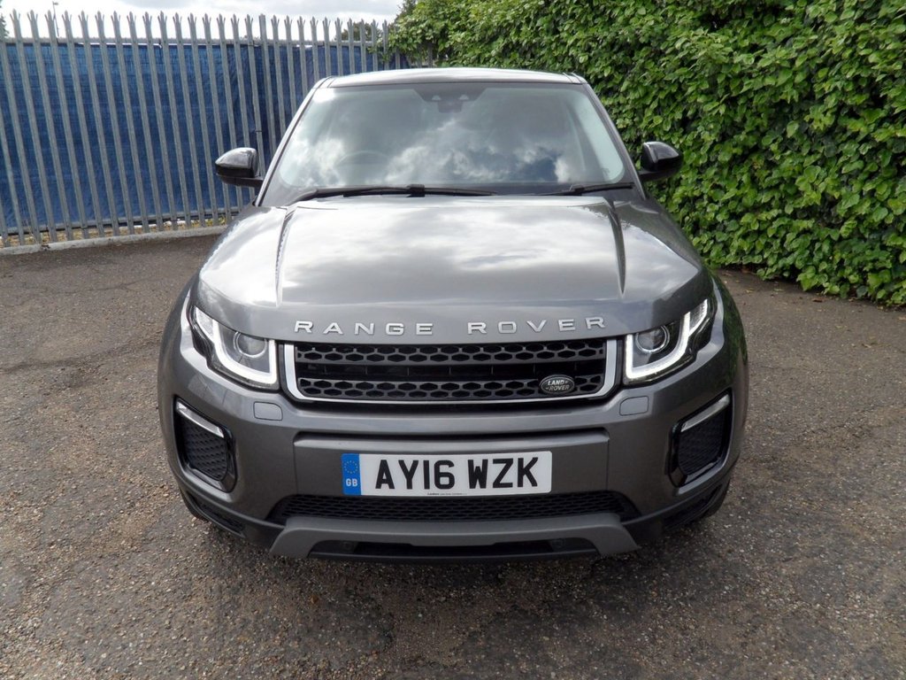 USED 2016 16 LAND ROVER RANGE ROVER EVOQUE 2.0 TD4 SE Tech SUV 5dr Diesel Auto 4WD Euro 6 (s/s) (180 ps) 8 Services 20's Pan Roof Black Pack
