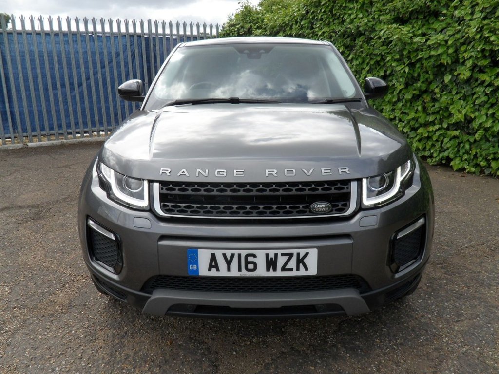 USED 2016 16 LAND ROVER RANGE ROVER EVOQUE 2.0 TD4 SE Tech SUV 5dr Diesel Auto 4WD Euro 6 (s/s) (180 ps) 8 Services 20's Pan Roof Black Pack