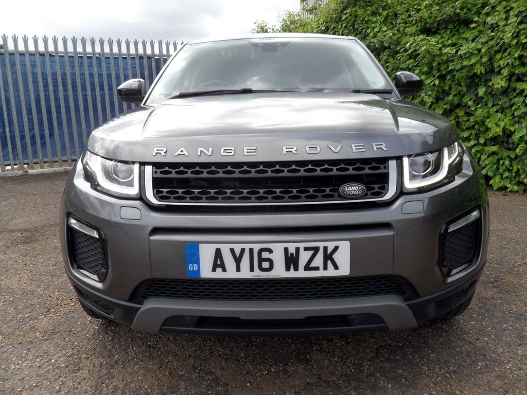 USED 2016 16 LAND ROVER RANGE ROVER EVOQUE 2.0 TD4 SE Tech SUV 5dr Diesel Auto 4WD Euro 6 (s/s) (180 ps) 8 Services 20's Pan Roof Black Pack