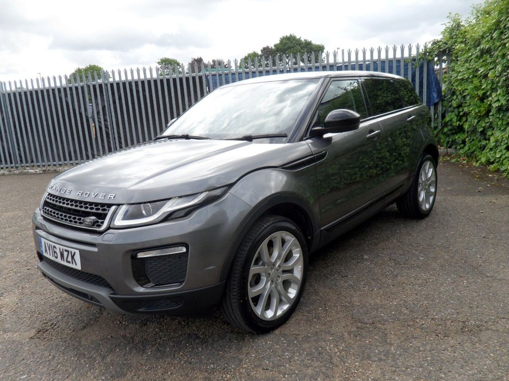 USED 2016 16 LAND ROVER RANGE ROVER EVOQUE 2.0 TD4 SE Tech SUV 5dr Diesel Auto 4WD Euro 6 (s/s) (180 ps) 8 Services 20's Pan Roof Black Pack