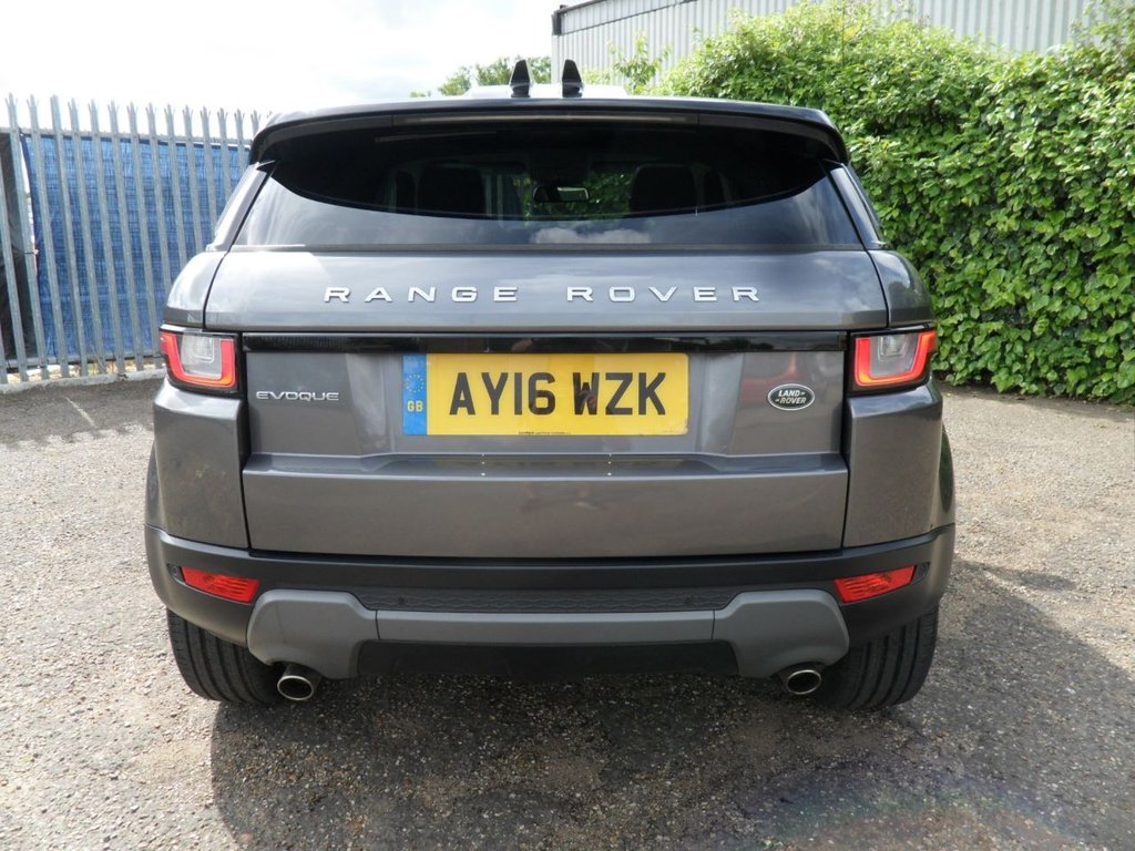 USED 2016 16 LAND ROVER RANGE ROVER EVOQUE 2.0 TD4 SE Tech SUV 5dr Diesel Auto 4WD Euro 6 (s/s) (180 ps) 8 Services 20's Pan Roof Black Pack