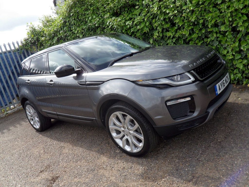USED 2016 16 LAND ROVER RANGE ROVER EVOQUE 2.0 TD4 SE Tech SUV 5dr Diesel Auto 4WD Euro 6 (s/s) (180 ps) 8 Services 20's Pan Roof Black Pack