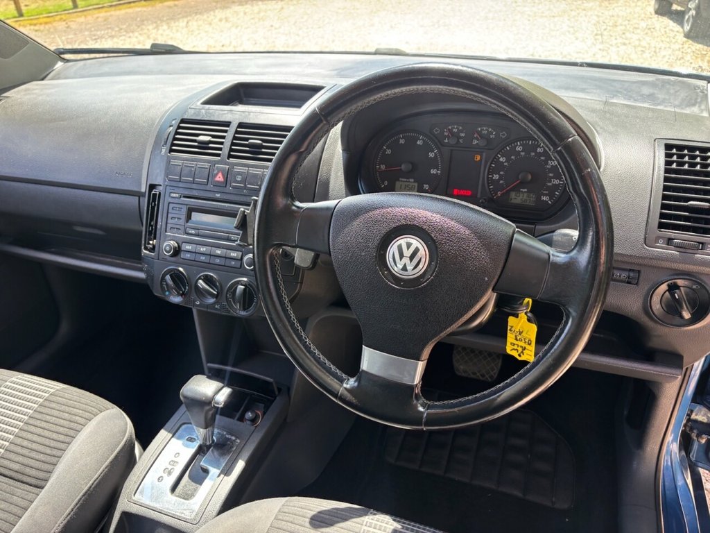 USED 2008 08 VOLKSWAGEN POLO 1.4 Match Hatchback 5dr Petrol Automatic (165 g/km, 79 bhp) 