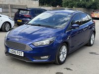 USED 2016 16 FORD FOCUS 1.0T EcoBoost Zetec Hatchback 5dr Petrol Auto Euro 6 (s/s) (125 ps) PARKING SENSORS - NAVIGATION