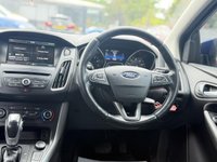 USED 2016 16 FORD FOCUS 1.0T EcoBoost Zetec Hatchback 5dr Petrol Auto Euro 6 (s/s) (125 ps) PARKING SENSORS - NAVIGATION
