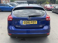 USED 2016 16 FORD FOCUS 1.0T EcoBoost Zetec Hatchback 5dr Petrol Auto Euro 6 (s/s) (125 ps) PARKING SENSORS - NAVIGATION