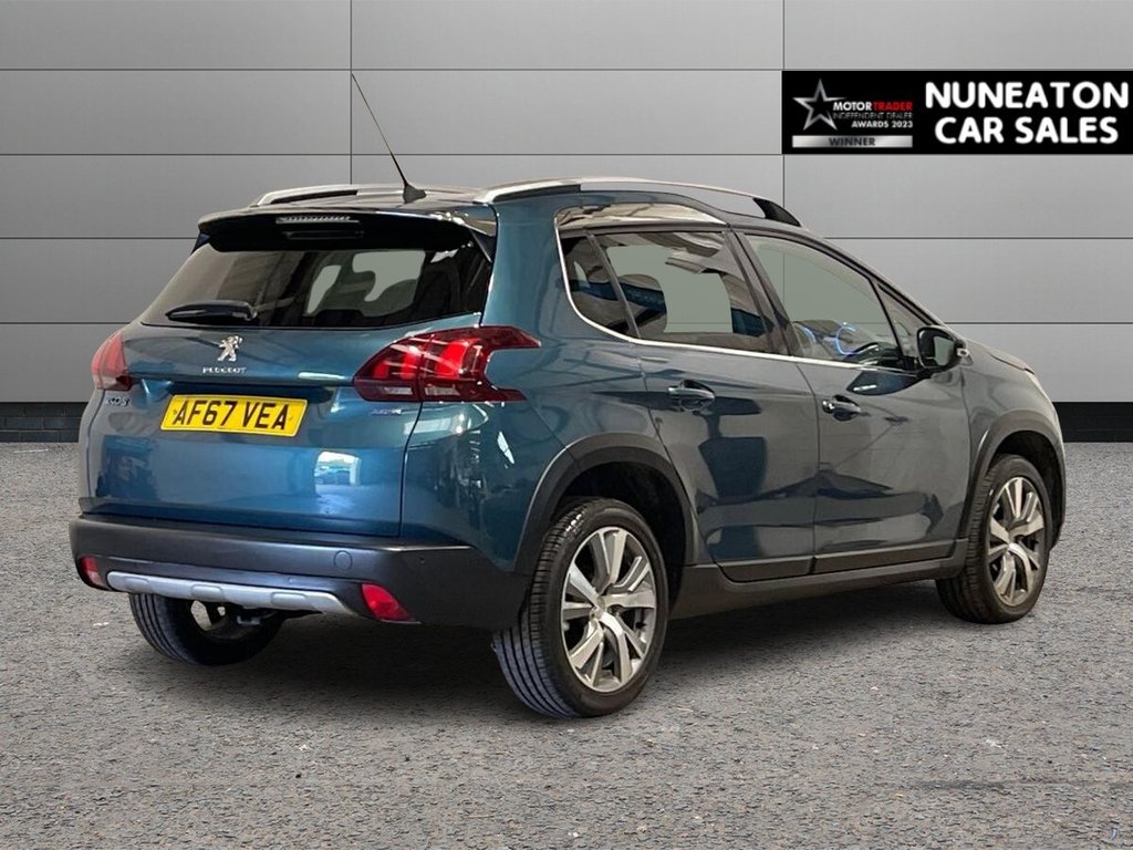 USED 2017 67 PEUGEOT 2008 1.2 PureTech Allure SUV 5dr Petrol EAT Euro 6 (s/s) (110 ps) Rear Parking Sensors
