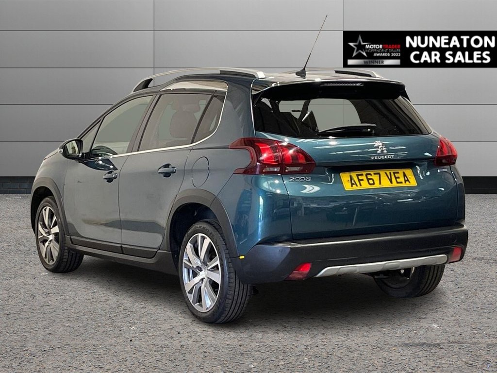USED 2017 67 PEUGEOT 2008 1.2 PureTech Allure SUV 5dr Petrol EAT Euro 6 (s/s) (110 ps) Rear Parking Sensors