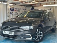 USED 2022 71 VOLKSWAGEN PASSAT 1.4 TSI 13kWh GTE Estate 5dr Petrol Plug-in Hybrid DSG Euro 6 (s/s) (218 ps)+2 CABLES+1 OWNER FROM NEW+FSH+FULL LEATHER SEATS+PARK CONTROL+NAV+AIRCON+BLUETOOTH+MEDIA+DIGITAL DASH+APPS+USB+AUX+DAB+ALLOYS+CRUISE+ 2 CABLES+1 OWNER FROM NEW+FSH+FULL LEATHER SEATS+PARK CONTROL+NAV+AIRCON+BLUETOOTH+MEDIA+DIGITAL DASH+APPS+USB+AUX+DAB+ALLOYS+CRUISE+HPI CLEAR
