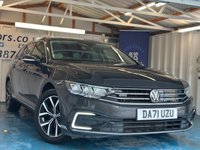 USED 2022 71 VOLKSWAGEN PASSAT 1.4 TSI 13kWh GTE Estate 5dr Petrol Plug-in Hybrid DSG Euro 6 (s/s) (218 ps)+2 CABLES+1 OWNER FROM NEW+FSH+FULL LEATHER SEATS+PARK CONTROL+NAV+AIRCON+BLUETOOTH+MEDIA+DIGITAL DASH+APPS+USB+AUX+DAB+ALLOYS+CRUISE+ 2 CABLES+1 OWNER FROM NEW+FSH+FULL LEATHER SEATS+PARK CONTROL+NAV+AIRCON+BLUETOOTH+MEDIA+DIGITAL DASH+APPS+USB+AUX+DAB+ALLOYS+CRUISE+HPI CLEAR