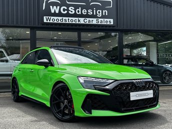 2025 AUDI RS3 2.5 TFSI Sportback 5dr Petrol S Tronic quattro Euro 6 (s/s) (400 ps) &pound;53990.00