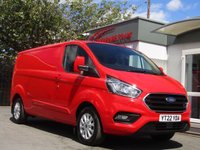 USED 2022 22 FORD TRANSIT CUSTOM 2.0 320 LIMITED L2 H1 (SAT NAV) ADDITIONAL SECURITY LOCKS